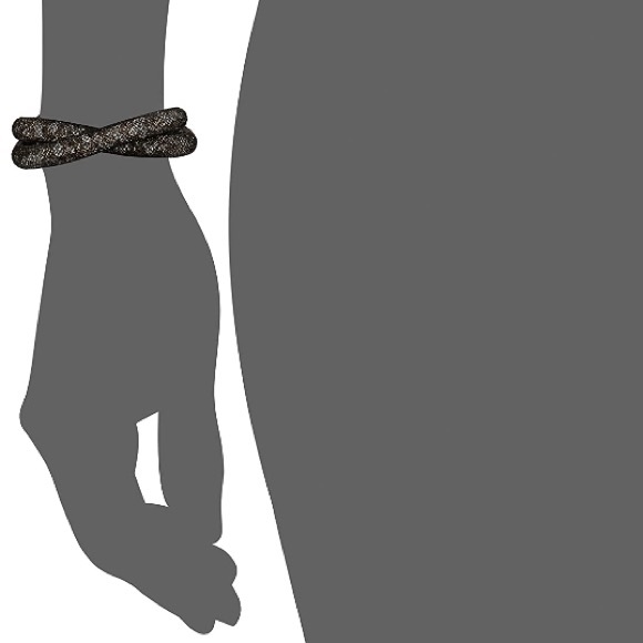 Swarovski Stardust Double Wrap Crystal Bracelet - Picture 5 of 15